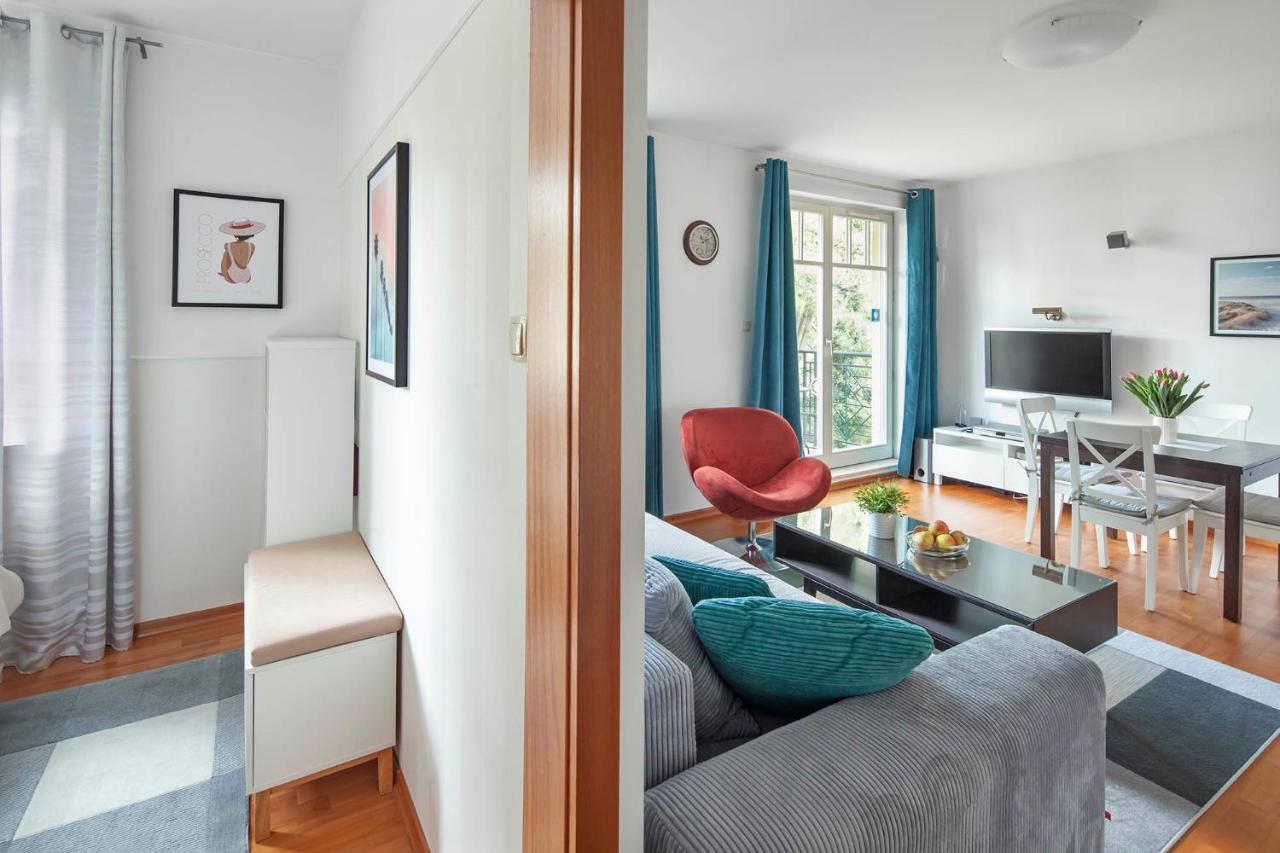 Sanhaus Apartments - Patio Mare - Apartament Z Balkonem I Parkingiem W Centrum Сопот Экстерьер фото